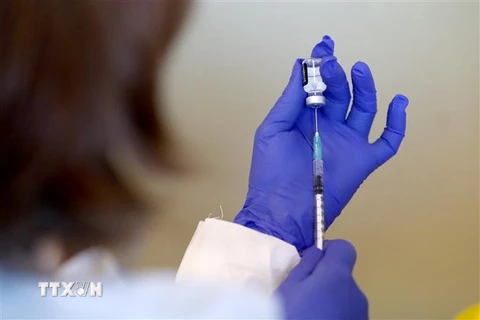 Vắcxin phòng COVID-19 của hãng Pfizer-BioNTech. (Nguồn: THX/TTXVN) 