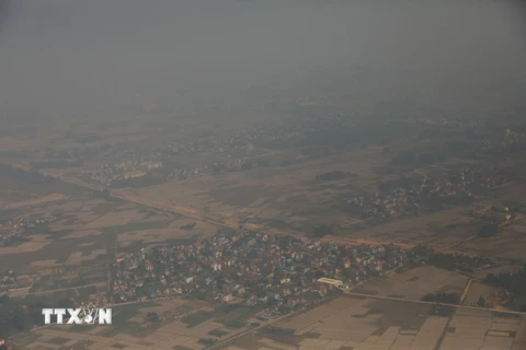 [Photo] Chất lượng không khí ở Hà Nội tiếp tục ở mức xấu