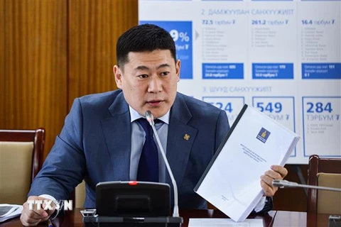 Ông Luvsannamsrai Oyun-Erdene được đề cử làm Thủ tướng mới của Mông Cổ. (Nguồn: AKIPRESS/TTXVN) 