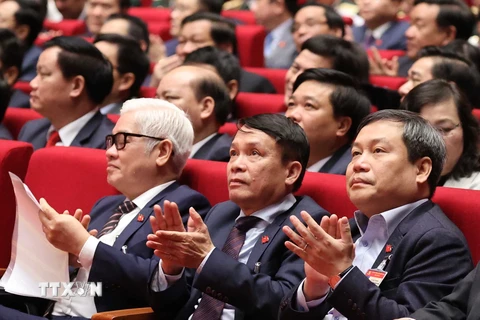 [Photo] Quang cảnh phiên thảo luận các văn kiện Đại hội XIII của Đảng