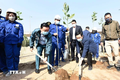 [Photo] Hà Nội phát động Tết trồng cây Xuân Tân Sửu 2021