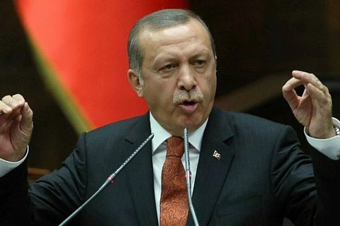 Tổng thống Recep Tayyip Erdogan. (Nguồn: AFP) 