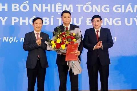 Bổ nhiệm ông Lê Ngọc Lâm giữ chức vụ Tổng Giám đốc BIDV. (Nguồn: BNews) 