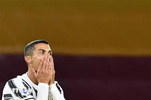 Cristiano Ronaldo trở thành mục tiêu chỉ trích của truyền thông Italy. (Nguồn: AFP/TTXVN) 