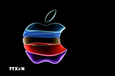 Biểu tượng Apple. (Nguồn: AFP/TTXVN) 