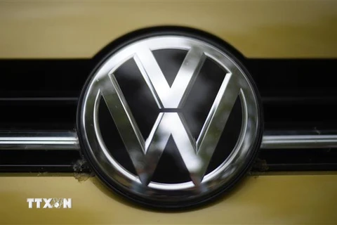 Biểu tượng của Volkswagen. (Nguồn: AFP/TTXVN) 