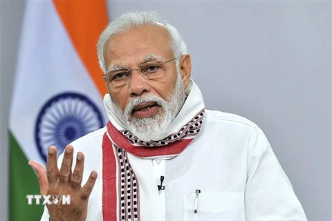 Thủ tướng Ấn Độ Narendra Modi. (Nguồn: AFP/TTXVN) 