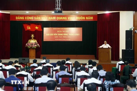 Quang cảnh hội nghị. (Ảnh: Phạm Kiên/TTXVN) 