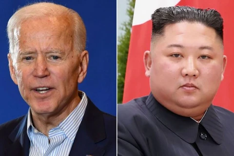 Tổng thống Mỹ Joe Biden và lãnh đạo Triều Tiên Kim Jong-un. (Nguồn: AFP) 