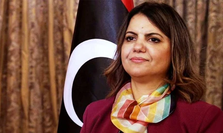 Ngoại trưởng Libya Najla Al-Manqoush. (Nguồn: see.news) 