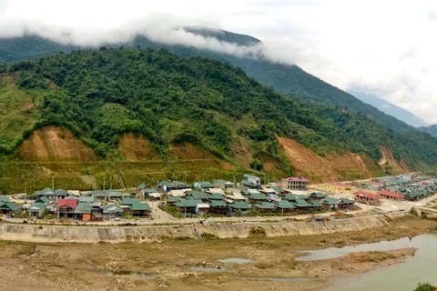 Một điểm tái định cư ở Lai Châu. (Nguồn: laichau.gov.vn) 