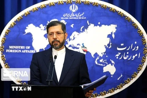 Người phát ngôn Bộ Ngoại giao Iran Saeed Khatibzadeh. (Ảnh: IRNA/TTXVN) 