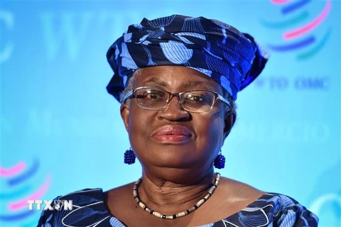 Tổng Giám đốc WTO Ngozi Okonjo-Iweala. (Ảnh: AFP/TTXVN) 