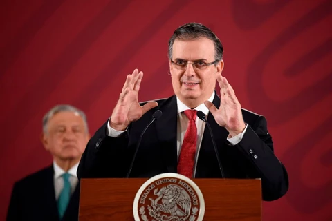 Ngoại trưởng Mexico Marcelo Ebrard. (Nguồn: anguilla.kivazen.com) 