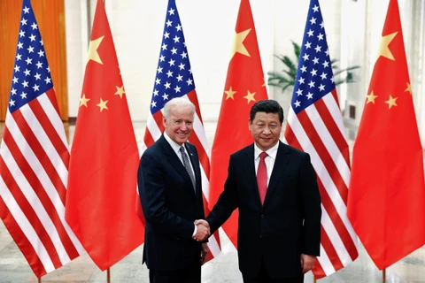 Tổng thống Mỹ Joe Biden và Chủ tịch Trung Quốc Tập Cận Bình. (Nguồn: Reuters) 