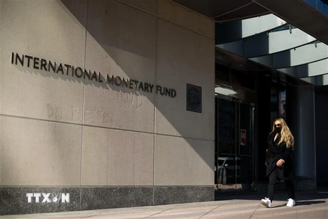 Trụ sở Quỹ Tiền tệ quốc tế (IMF) ở Washington DC. (Ảnh: AFP/TTXVN) 