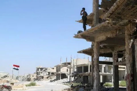 Chuyến thăm của Bộ trưởng Quốc phòng Syria diễn ra trong bối cảnh quân đội chính phủ nước này đã tái kiểm soát Deraa. (Nguồn: Reuters) 