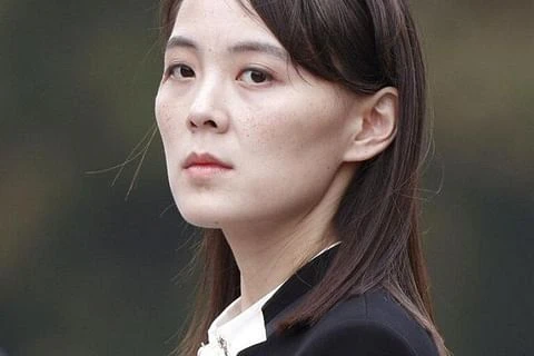 Bà Kim Yo-jong, em gái của nhà lãnh đạo Triều Tiên Kim Jong-un. (Nguồn: AP) 