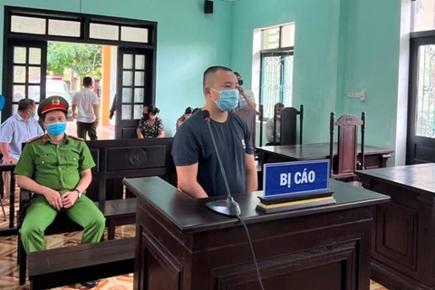 Bị cáo Hà Minh Đạo tại phiên tòa. (Nguồn: thanhtra.com.vn) 