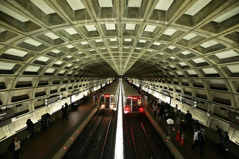 Tàu điện ngầm ở Washington. (Nguồn: Reuters) 