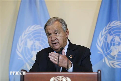 Tổng Thư ký Liên hợp quốc Antonio Guterres. (Ảnh: THX/TTXVN) 