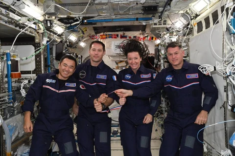 Bốn phi hành gia sắp trở về Trái Đất. (Nguồn: NASA) 