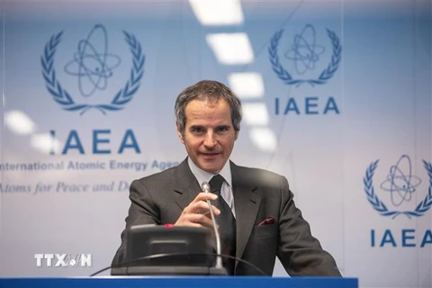 Tổng Giám đốc IAEA Rafael Grossi. (Ảnh: AFP/TTXVN) 