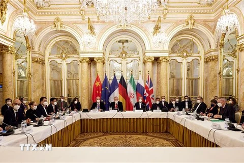 Toàn cảnh vòng đàm phán về khôi phục thỏa thuận hạt nhân Iran ở Vienna, Áo ngày 3/12/2021. (Ảnh: THX/TTXVN) 