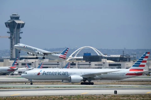 Những chiếc máy bay của American Airlines. (Nguồn: AFP) 