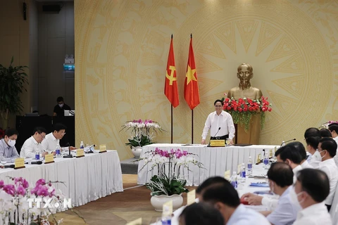[Photo] Thủ tướng làm việc với lãnh đạo chủ chốt tỉnh Bà Rịa-Vũng Tàu