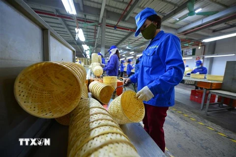 Thị trường lao động việc làm của Việt Nam quý 1/2022 đã dần phục hồi trở lại cùng nền kinh tế thích ứng linh hoạt. (Ảnh: Tuấn Anh/TTXVN) 