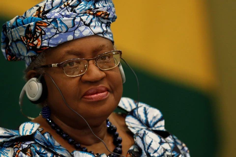 Tổng giám đốc Tổ chức Thương mại Thế giới (WTO) Ngozi Okonjo-Iweala. (Nguồn: Reuters) 