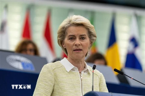 Chủ tịch EC Ursula von der Leyen. (Ảnh: AFP/TTXVN) 