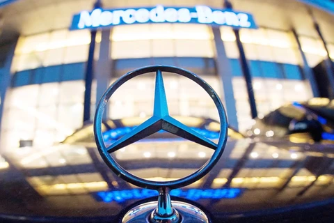 Trong quý 1/2022, doanh số bán hàng của Mercedes-Benz đã giảm khoảng 10% so với cùng kỳ năm ngoái. (Nguồn: AFP) 