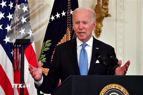 Tổng thống Mỹ Joe Biden. (Ảnh: AFP/TTXVN) 