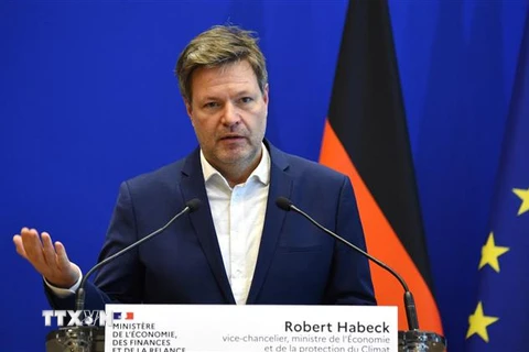 Bộ trưởng Kinh tế Đức Robert Habeck. (Ảnh: AFP/TTXVN) 