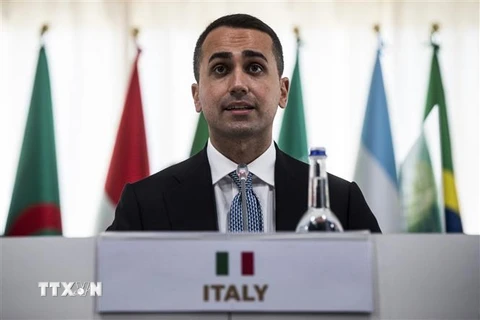 Ngoại trưởng Italy Luigi Di Maio. (Ảnh: AFP/TTXVN) 