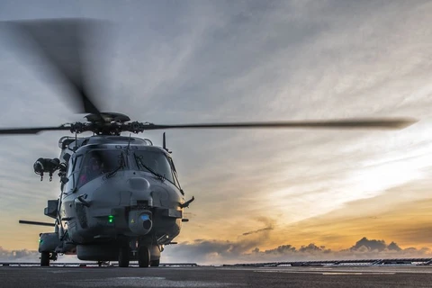 Máy bay trực thăng quân sự NH90. (Nguồn: tu.no) 