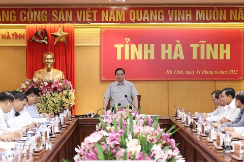Hình ảnh hoạt động của Thủ tướng Phạm Minh Chính tại Hà Tĩnh