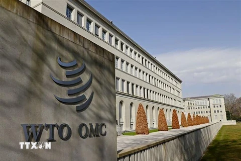 Trụ sở Tổ chức Thương mại thế giới (WTO) ở Geneva, Thuỵ Sĩ. (Ảnh: REUTERS/TTXVN) 