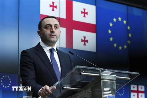 Thủ tướng Gruzia Irakli Garibashvili. (Ảnh: AFP/TTXVN) 