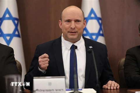 TThủ tướng Israel Naftali Bennett. (Ảnh: AFP/TTXVN) 