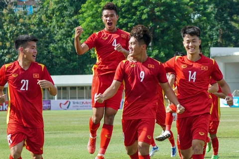 Các cầu thủ U19 Việt Nam. (Nguồn: VFF) 