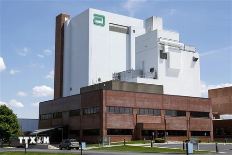 Nhà máy sản xuất sữa công thức của Abbott tại Sturgis, bang Michigan, Mỹ ngày 13/5/2022. (Ảnh: AFP/TTXVN) 