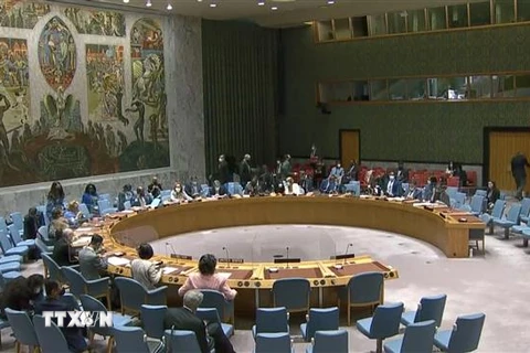 Một cuộc họp về tình hình Haiti của Hội đồng Bảo an Liên hợp quốc. (Nguồn: TTXVN) 