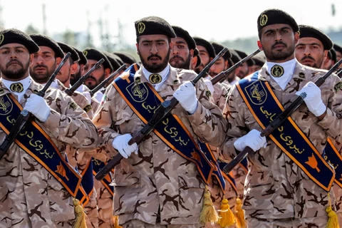 Lực lượng Vệ binh Cách mạng Hồi giáo Iran. (Nguồn: AFP) 