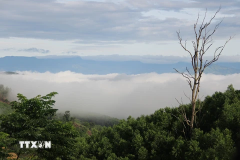 [Photo] Thú vị điểm 'săn mây' ở huyện miền núi Khánh Sơn