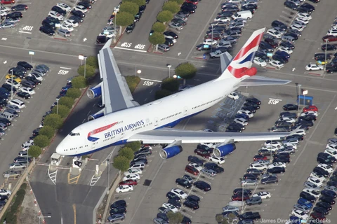 Máy bay của British Airways. (Nguồn: airlinegeeks.com) 
