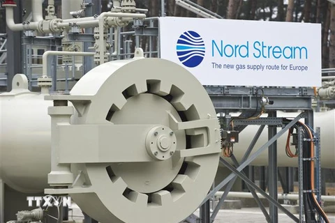 Hệ thống đường ống dẫn khí của "Dòng chảy phương Bắc 1" (Nord Stream 1) tại Lubmin, Đức. (Ảnh: AFP/TTXVN) 