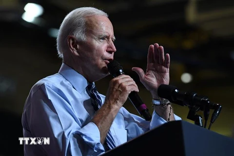 Tổng thống Mỹ Joe Biden. (Ảnh: AFP/TTXVN) 